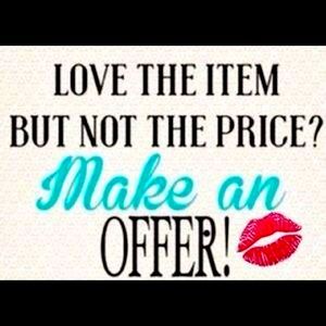 I consider all reasonable offers!